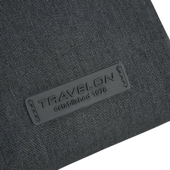 Women's Gray Heather Polyester Anti-Theft Metro Stadium Mini Imported Zipper - Picture 12 of 14